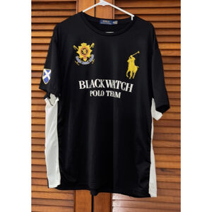 Polo Ralph Lauren Blackwatch Polo Team Jersey Top Shirt Adult Size XXL